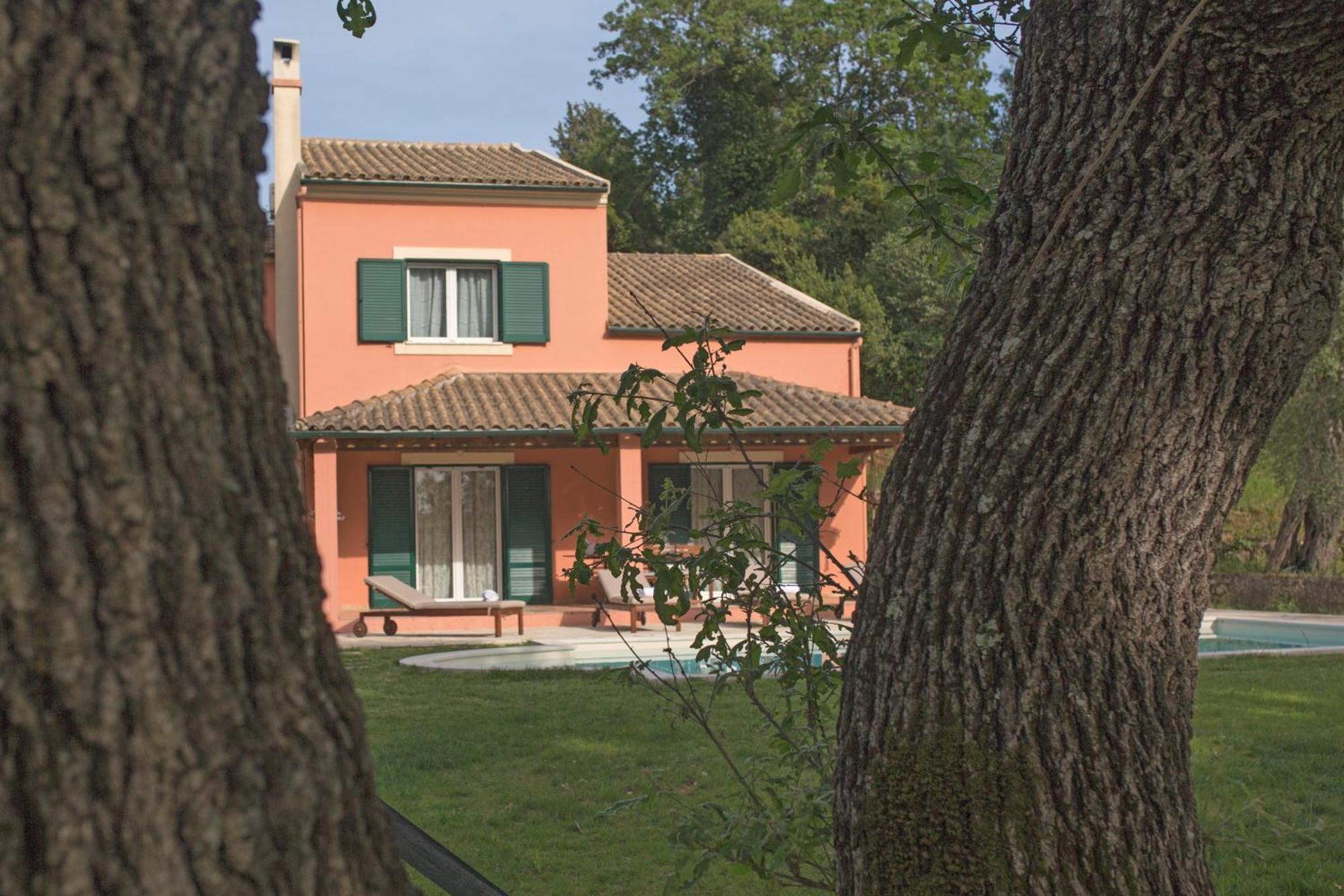 Quercus Villa, Achilleion Palace, Corfu Perama  Eksteriør billede